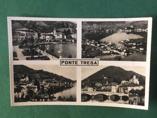 Cartolina Ponte Tresa - 1950