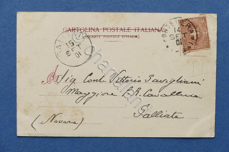 Cartolina Pontedera - Ponte sull'Era - 1901.