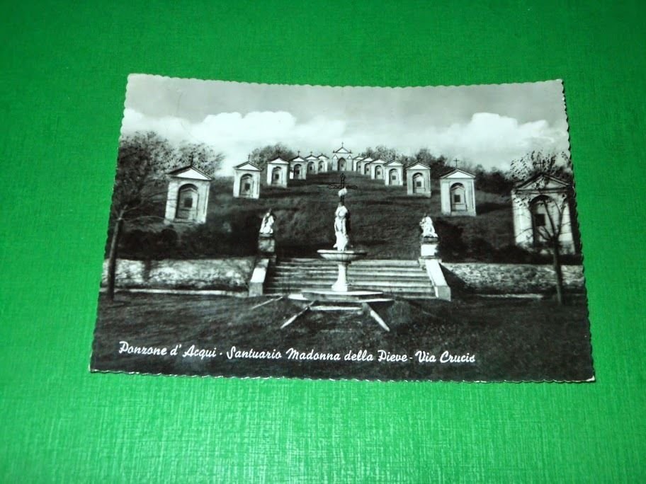 Cartolina Ponzone d'Acqui - Santuario Madonna della Pieve - Via …