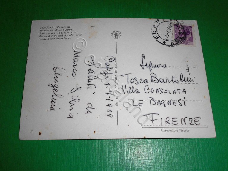 Cartolina Poppi ( Arezzo ) - Casentino - Panorama - … | Immagine Gallery 2