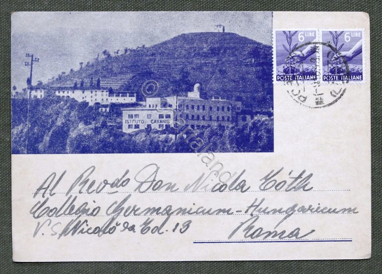 Cartolina Porcari - Panorama - 1948