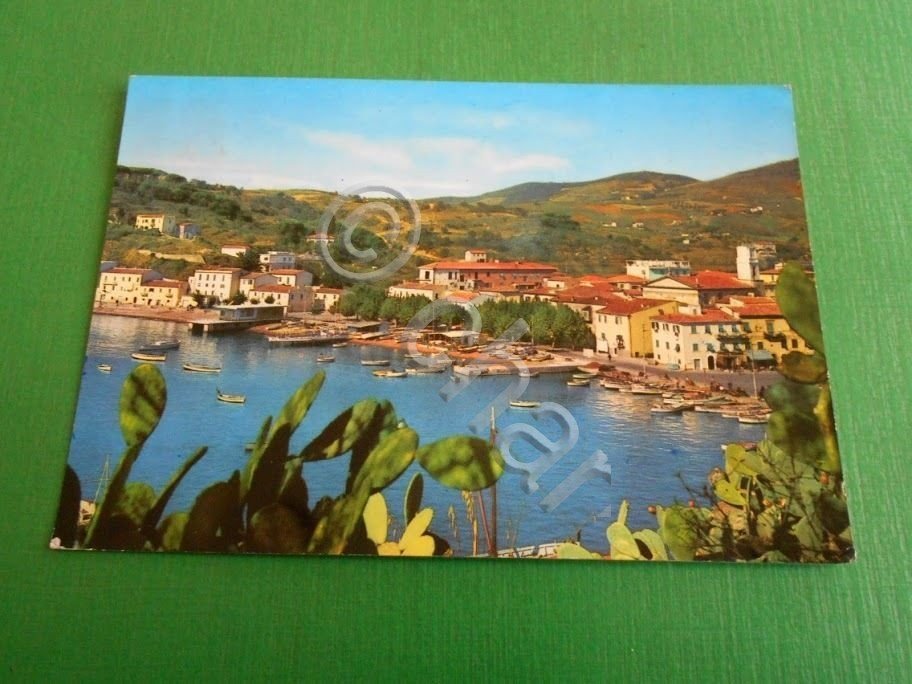 Cartolina Porto Azzurro - Isola d' Elba - La spiaggia …