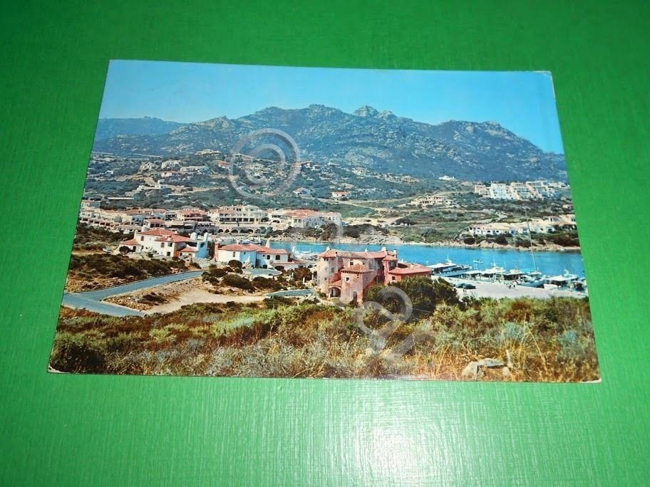 Cartolina Porto Cervo - Costa Smeralda - Scorcio panoramico 1973.