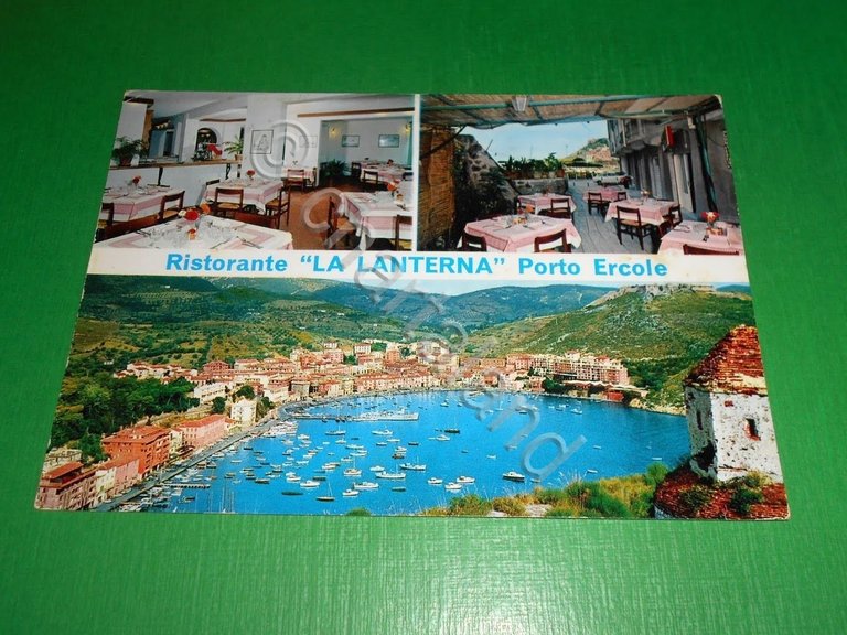 Cartolina Porto Ercole - Ristorante "La Lanterna" 1970 ca.