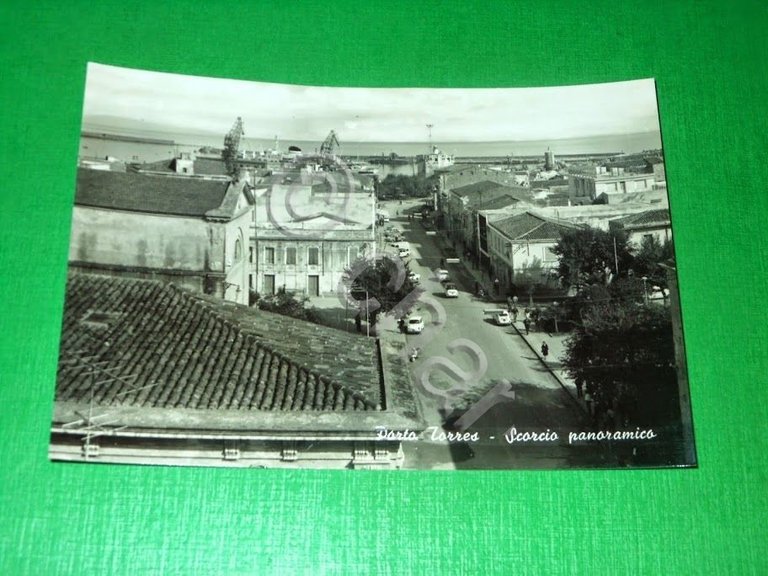 Cartolina Porto Torres - Scorcio panoramico 1960 ca | Immagine Gallery 2