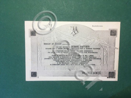Cartolina Portoferraio - Irrigat Ut Erigat - 1920 ca.