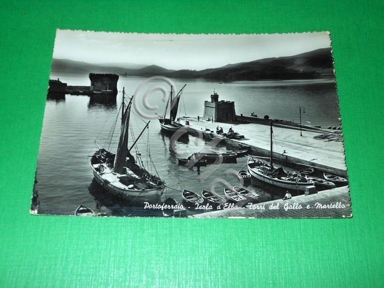 Cartolina Portoferraio - Isola d' Elba - Torri del Gallo …