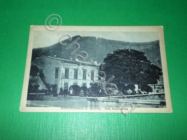 Cartolina Portoferraio ( S. Martino) - Villa Napoleonica 1930 ca | Immagine Gallery 2