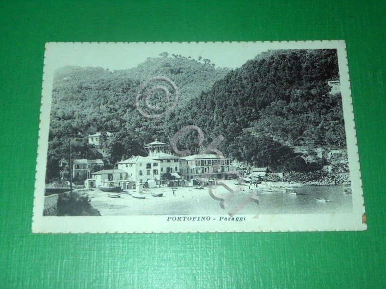 Cartolina Portofino - Paraggi 1925 ca