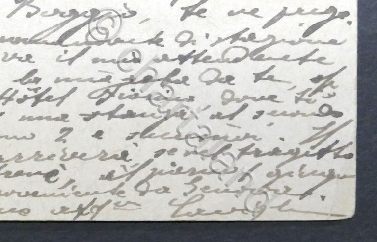 Cartolina postale con autografo del Generale Enrico Caviglia - Giugno … | Immagine Gallery 2