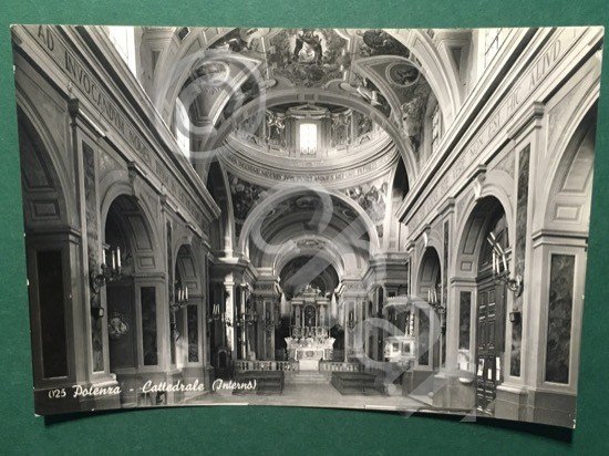 Cartolina Potenza - Cattedrale - Interno - 1963