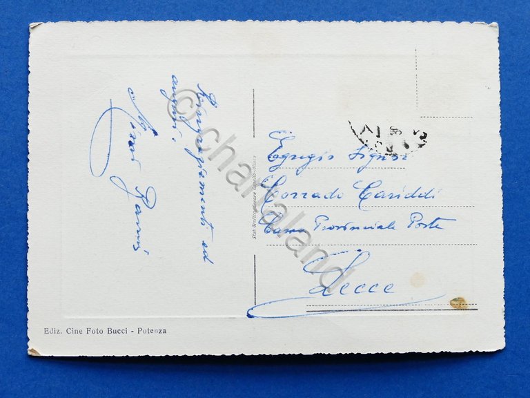 Cartolina Potenza - Panorama - 1950 ca.