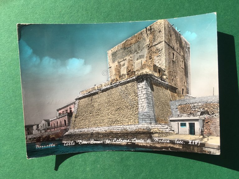 Cartolina Pozzallo - Torre Di Don Bernardo Cabrera Conte di …