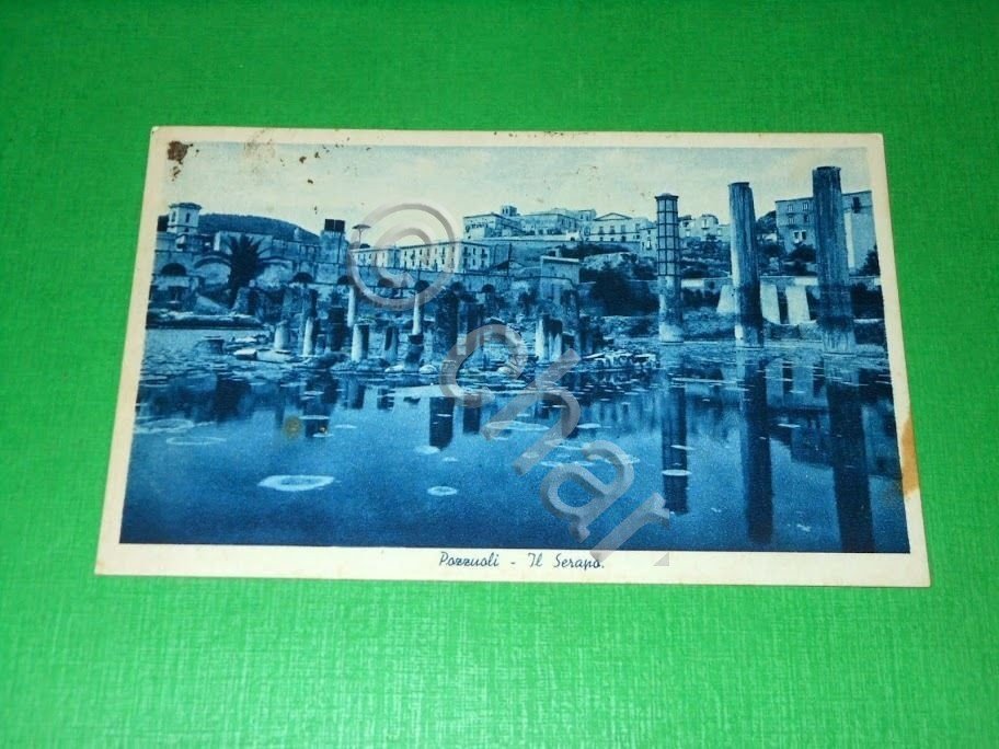 Cartolina Pozzuoli - Il Serapo 1941.
