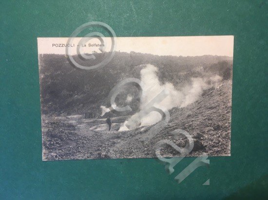 Cartolina Pozzuoli - La Solfatara - 1920 ca.