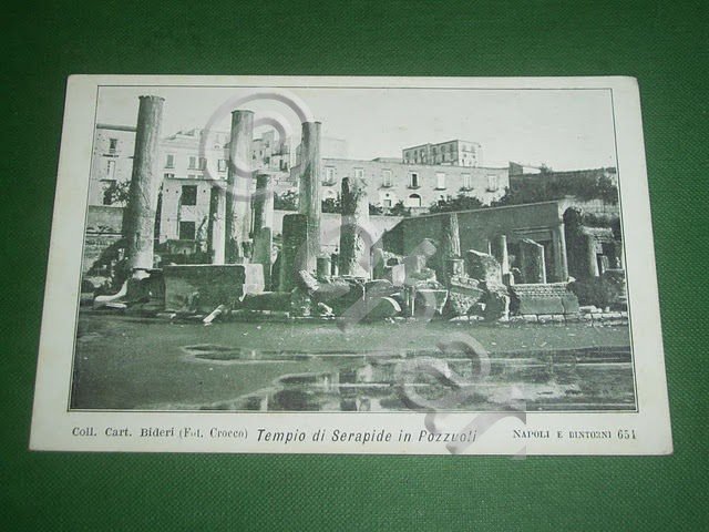 Cartolina Pozzuoli - Tempio di Serapide 1900 ca | Immagine Gallery 2
