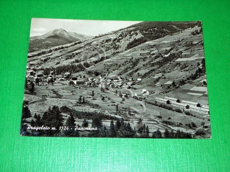 Cartolina Pragelato - Panorama 1968.