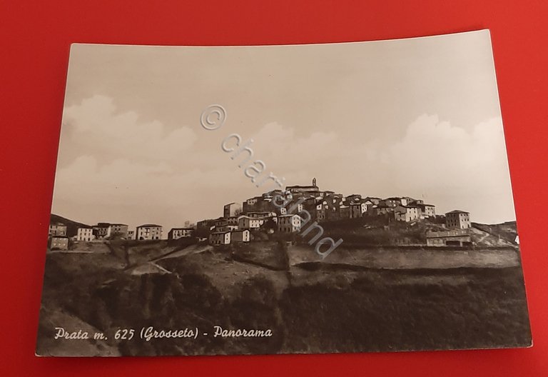 Cartolina Prata m. 625 ( Grosseto ) - Panorama - …