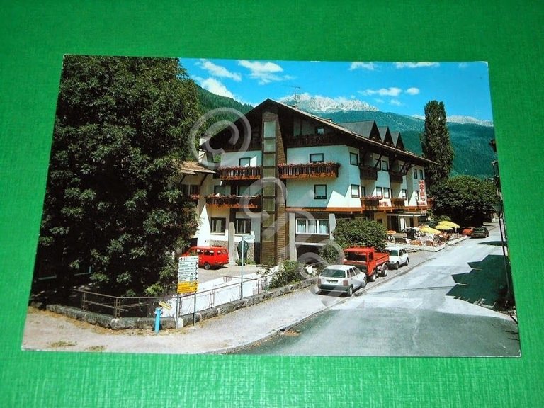 Cartolina Predazzo - Hotel Bellaria 1994.