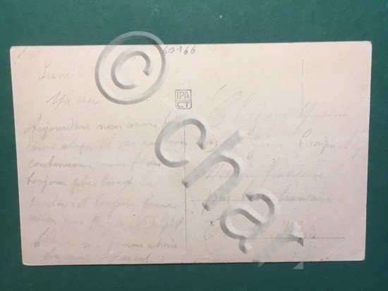 Cartolina Prodomi Di Conflitto Incruento Per Un Soldo Italiano Valona …