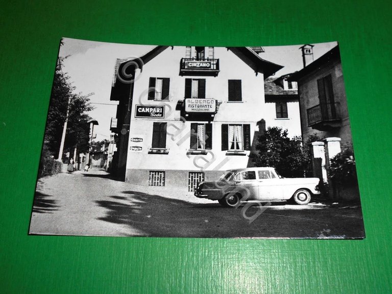Cartolina Quarna Sopra - Albergo Ristorante Mazzocone 1965 ca