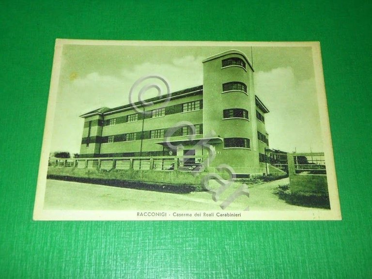 Cartolina Racconigi - Caserma dei Reali Carabinieri 1940 ca. | Immagine Gallery 2