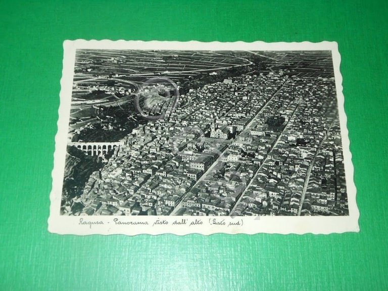 Cartolina Ragusa - Panorama visto dall' alto ( lato sud …
