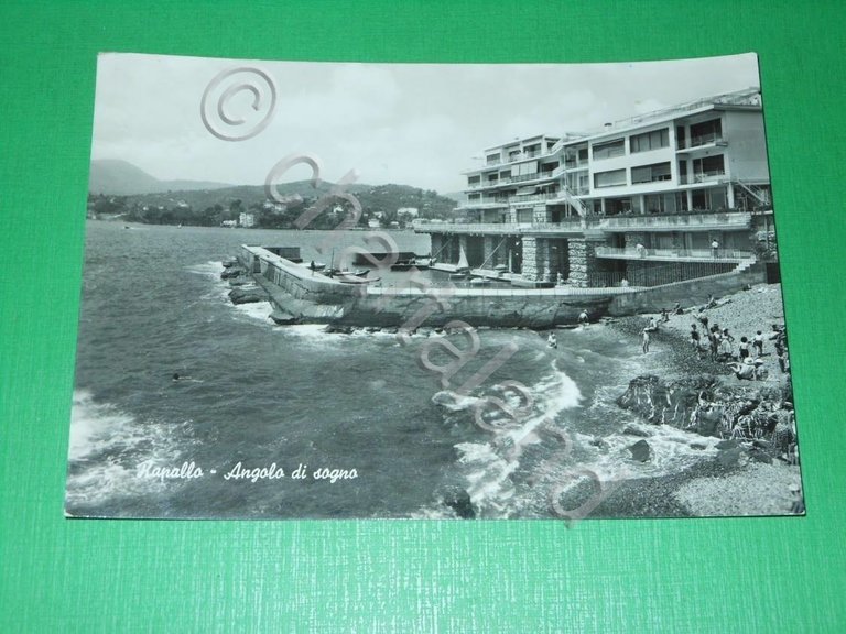 Cartolina Rapallo - Angolo di sogno 1960.