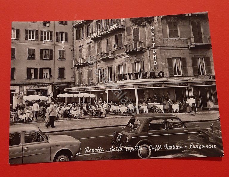 Cartolina Rapallo - Golfo Tigullio - Caffe Nettuno - Lungomare …