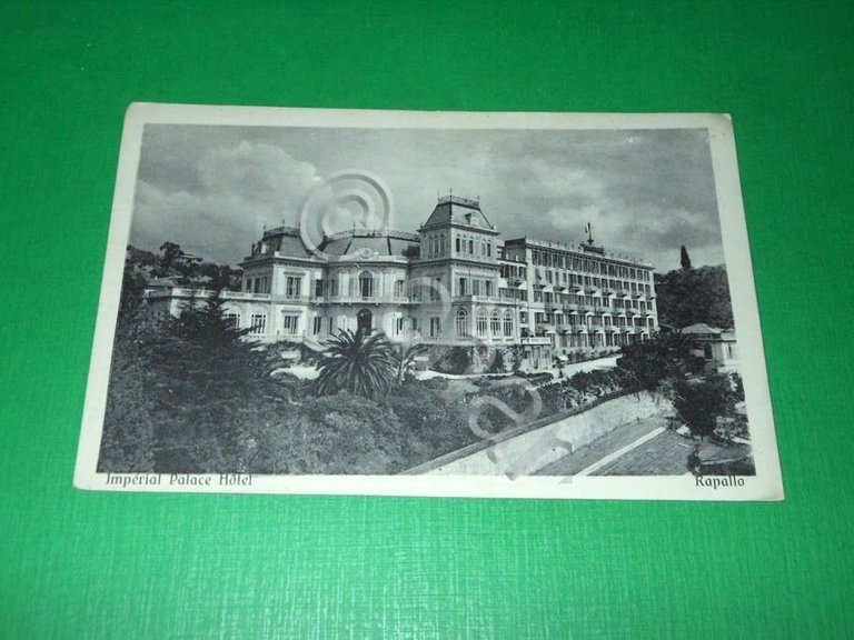 Cartolina Rapallo - Imperial Palace Hotel 1930 ca | Immagine Gallery 2