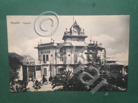 Cartolina Rapallo - Kursaal - 1911