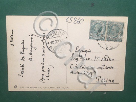 Cartolina Rapallo - Kursaal - 1911