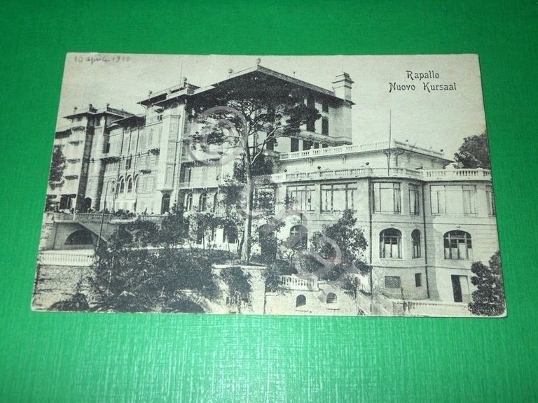 Cartolina Rapallo - Nuovo Kursaal 1915 ca.