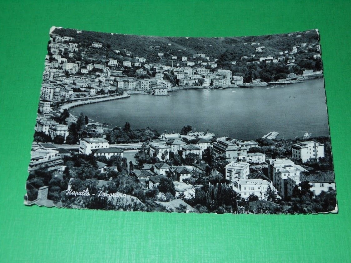 Cartolina Rapallo - Panorama - 1957.
