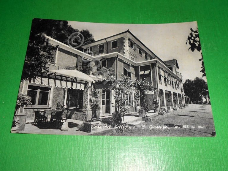 Cartolina Rapallo - Santuario N. S. di Montallegro - Casa …