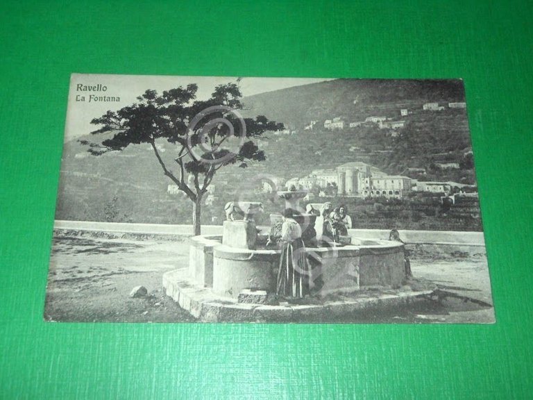 Cartolina Ravello - La Fontana 1916 | Immagine Gallery 2