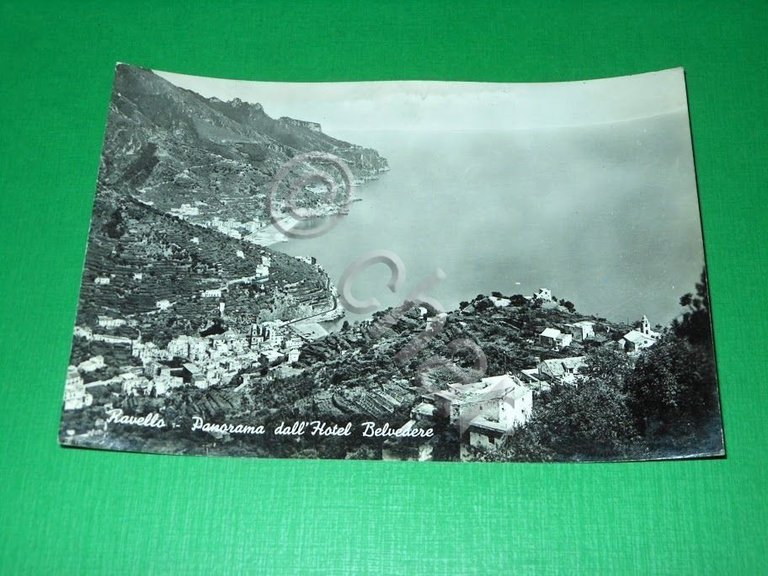 Cartolina Ravello ( Salerno ) - Panorama dall' Hotel Belvedere …