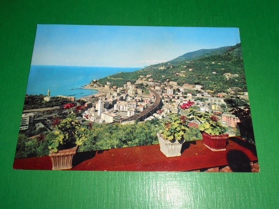 Cartolina Recco - Panorama 1965 ca.