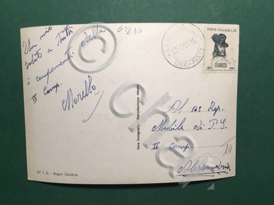 Cartolina Reggio Calabria - Lido - 1910