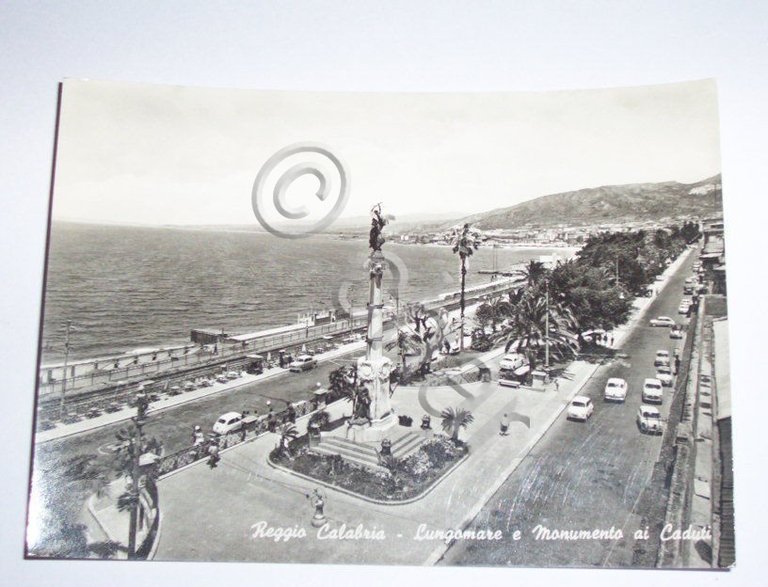 Cartolina Reggio Calabria - Lungomare 1950 ca.