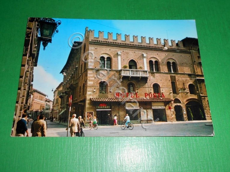 Cartolina Reggio Emilia - Palazzo Capitano del Popolo 1973.