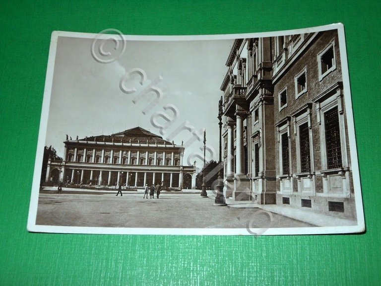 Cartolina Reggio Emilia - Teatro Comunale 1935 ca.
