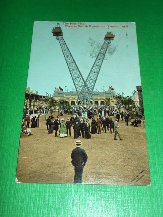 Cartolina Regno Unito - The Flip-Flap - Franco British Exhibition …