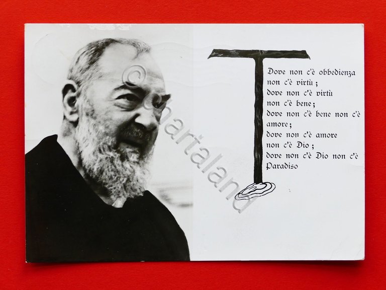 Cartolina Religione - Padre Pio - 1967. | Immagine Gallery 3