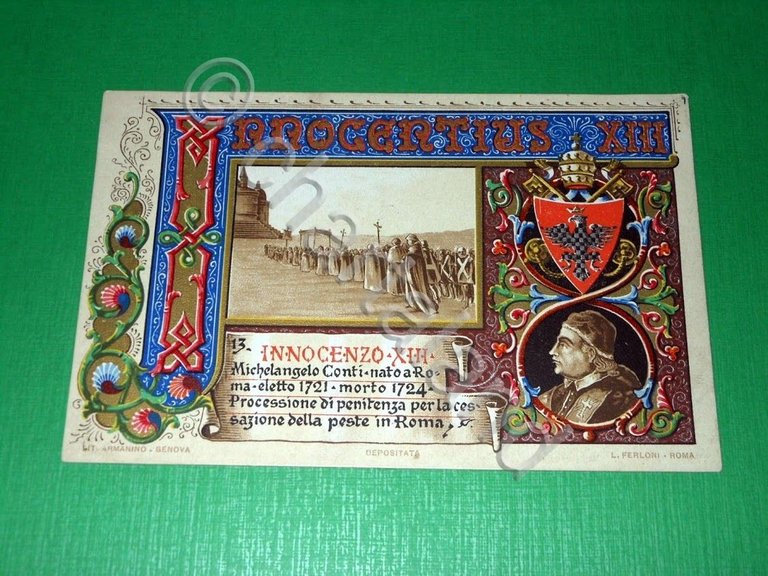 Cartolina Religione - Papa Innocenzo XIII ( nato a Roma … | Immagine Gallery 2