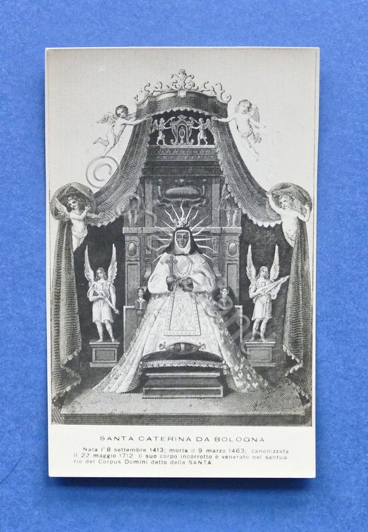Cartolina Religione - Santa Caterina da Bologna - 1920 ca.
