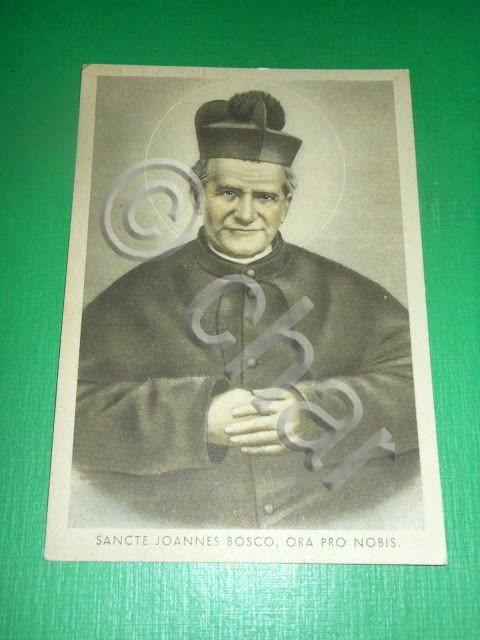 Cartolina Religione Don Giovanni Bosco 1940 ca