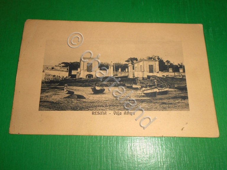 Cartolina Resina - Villa Anitra 1914 | Immagine Gallery 2