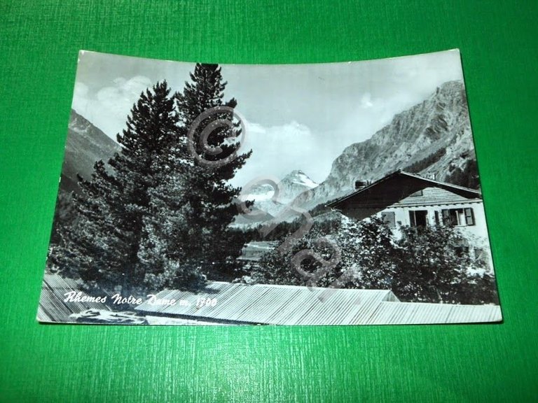 Cartolina Rhemes Notre Dame - Albergo Grande Rousse 1961 | Immagine Gallery 2