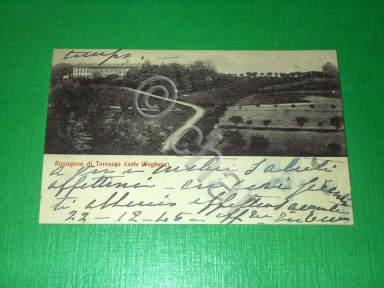 Cartolina Riccagioia di Torrazza Coste ( Voghera ) - Scorcio …
